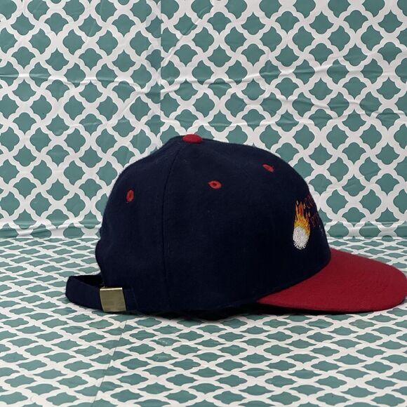 Vintage‎ Otto Cap Adjustable Strap Wool Contra Costa Firefighter Golf Baseball - Picture 5 of 10